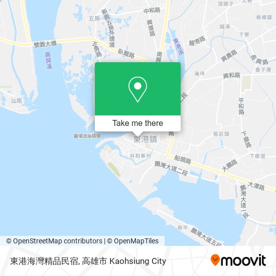 東港海灣精品民宿 map