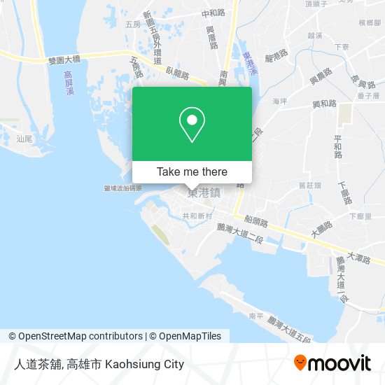 人道茶舖 map