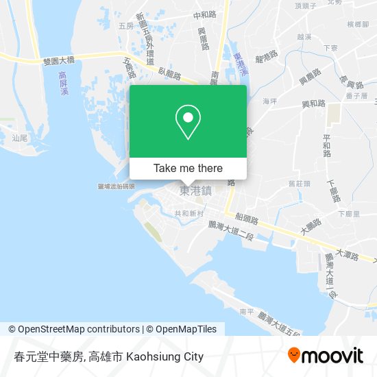 春元堂中藥房 map