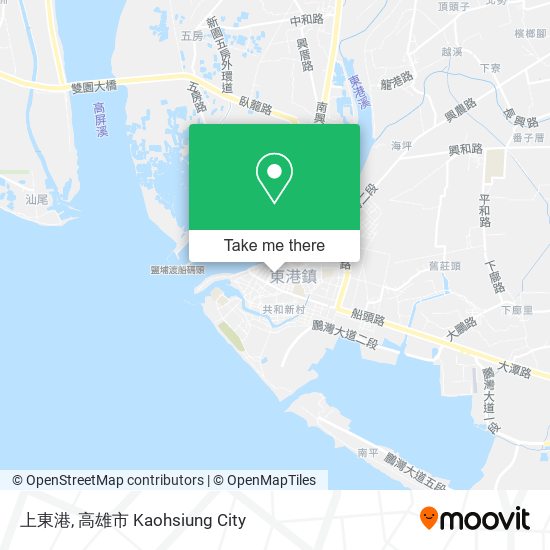 上東港 map