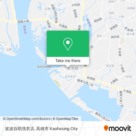 波波自助洗衣店 map