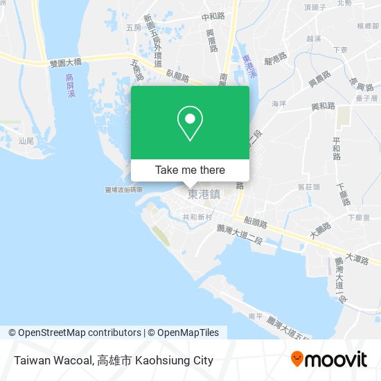 Taiwan Wacoal map