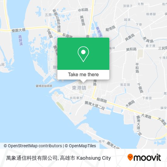 萬象通信科技有限公司 map