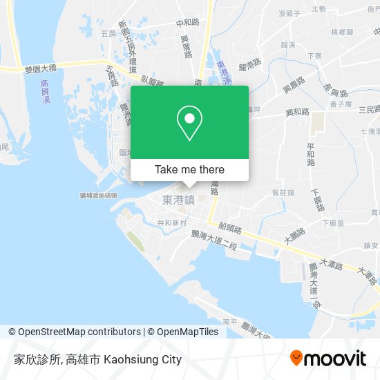 家欣診所 map
