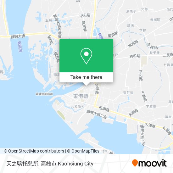 天之驕托兒所 map