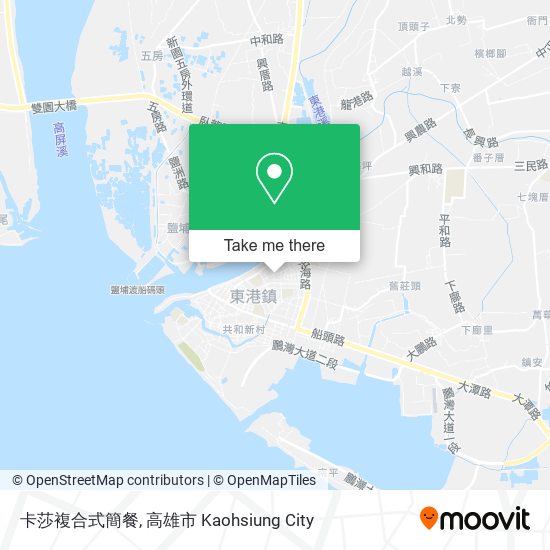 卡莎複合式簡餐 map