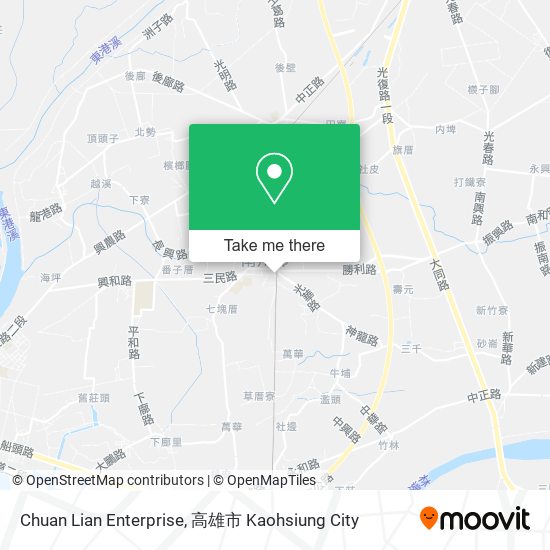 Chuan Lian Enterprise map