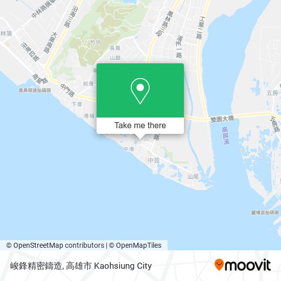 峻鋒精密鑄造 map