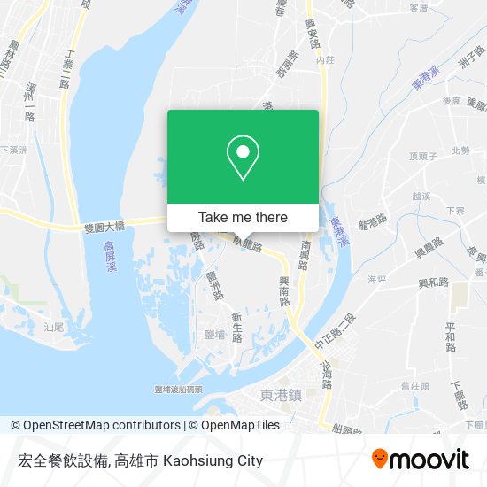 宏全餐飲設備地圖