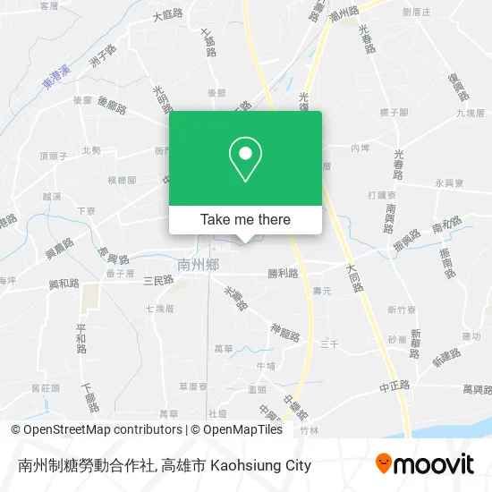 南州制糖勞動合作社 map