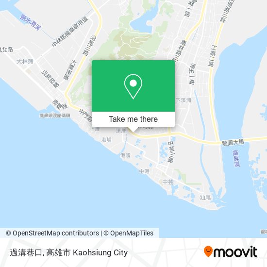 過溝巷口 map