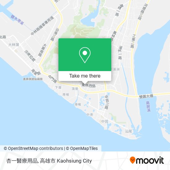 杏一醫療用品 map