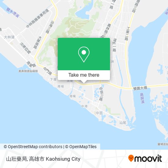 山壯藥局地圖