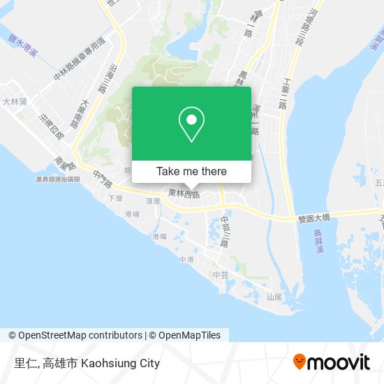 里仁 map