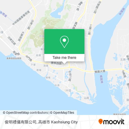 俊明禮儀有限公司 map