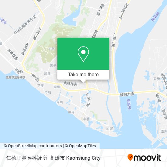 仁德耳鼻喉科診所 map