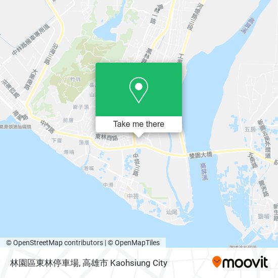 林園區東林停車場地圖