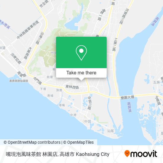 嘴現泡風味茶館 林園店 map