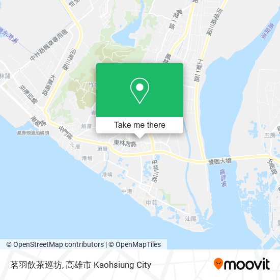 茗羽飲茶巡坊 map