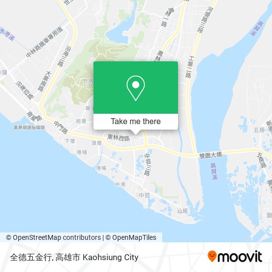 全德五金行 map