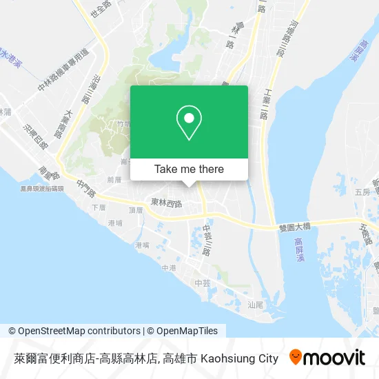 萊爾富便利商店-高縣高林店地圖