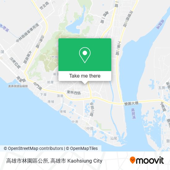 高雄市林園區公所 map