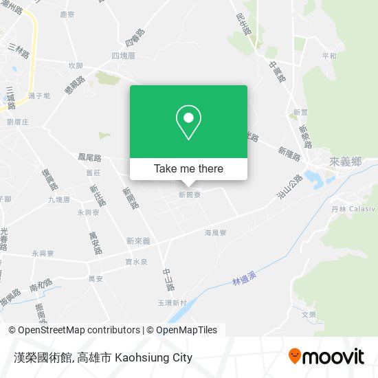 漢榮國術館 map