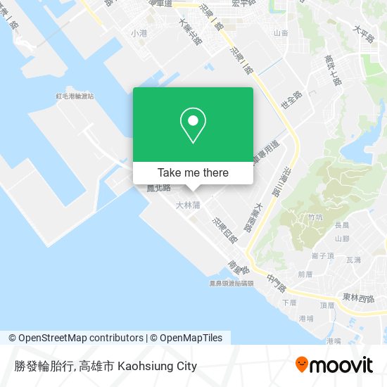 勝發輪胎行地圖