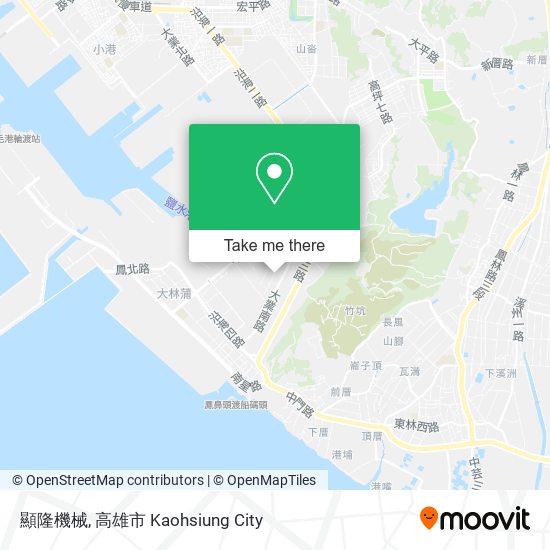顯隆機械 map