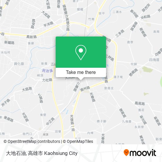 大地石油 map