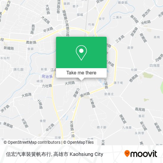 信宏汽車裝簧帆布行 map
