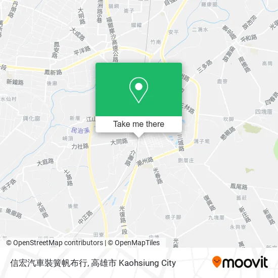 信宏汽車裝簧帆布行 map
