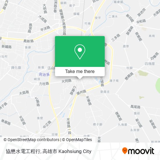 協懋水電工程行地圖