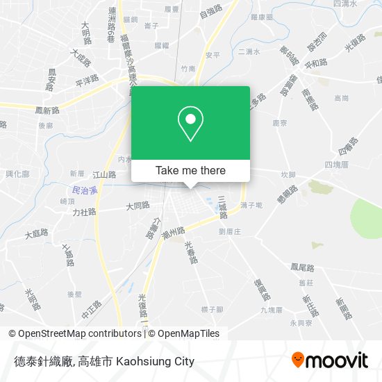 德泰針織廠 map