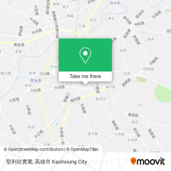 堅利欣實業地圖
