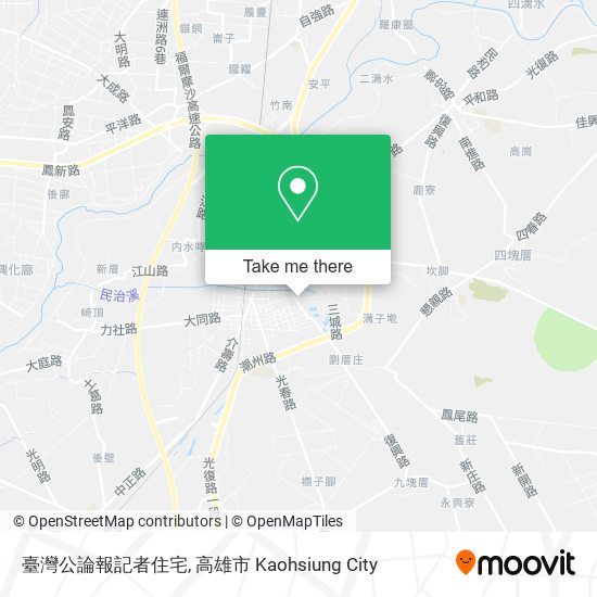 臺灣公論報記者住宅 map