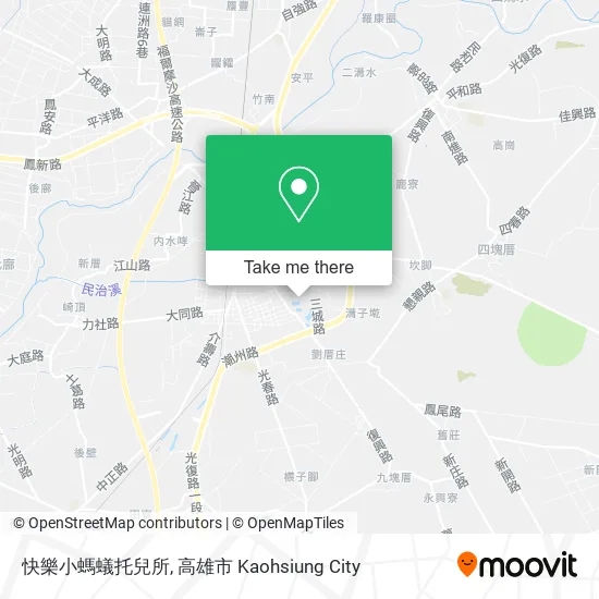 快樂小螞蟻托兒所 map