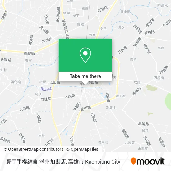 寰宇手機維修-潮州加盟店 map