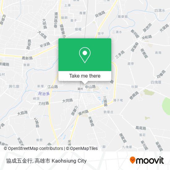 協成五金行 map