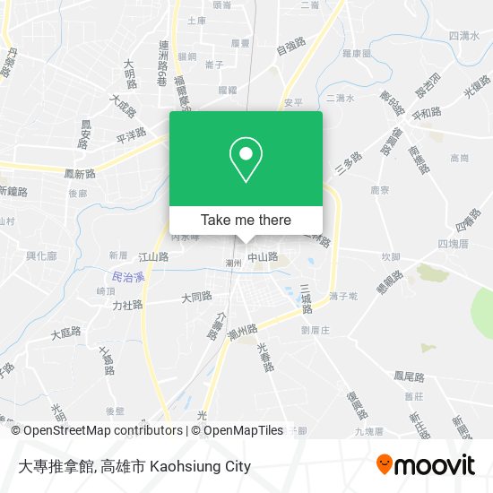 大專推拿館 map