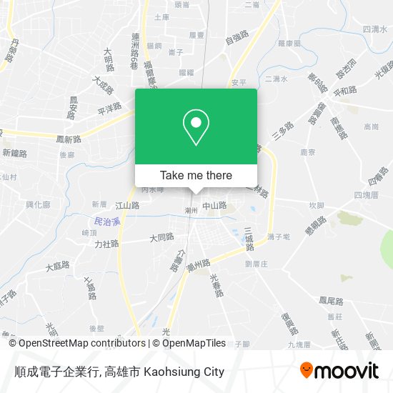 順成電子企業行地圖
