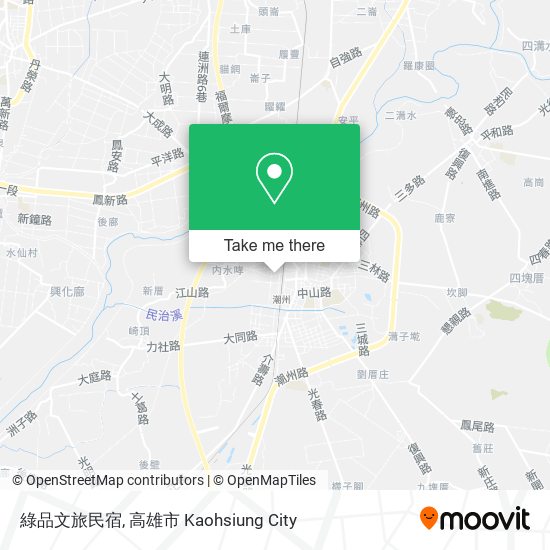 綠品文旅民宿 map