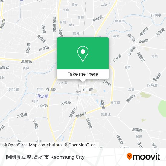 阿國臭豆腐 map