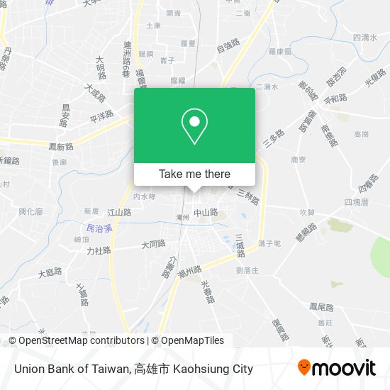 Union Bank of Taiwan地圖