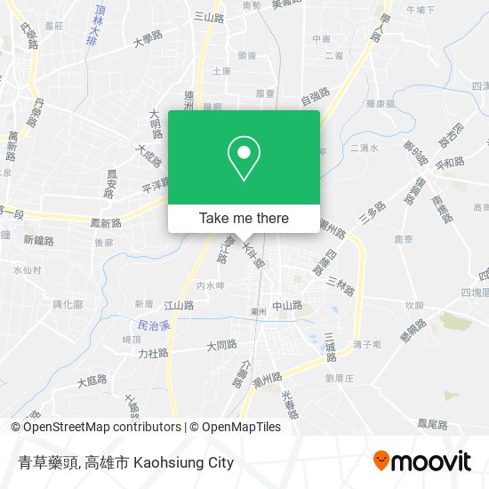 青草藥頭地圖