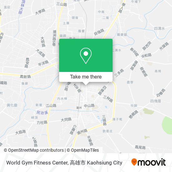 World Gym Fitness Center map