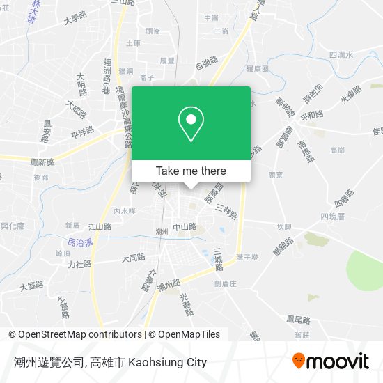 潮州遊覽公司 map