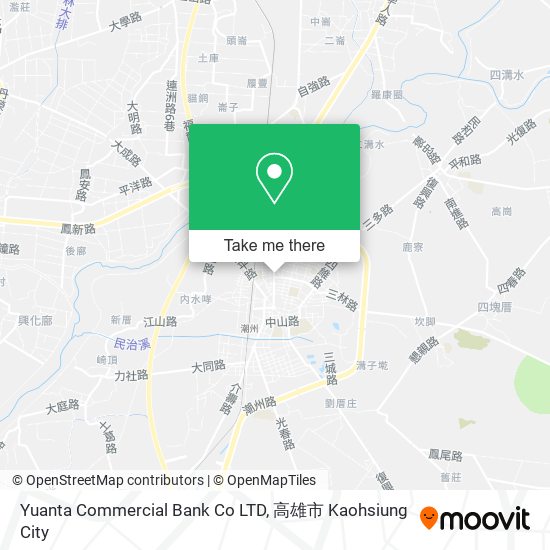 Yuanta Commercial Bank Co LTD map