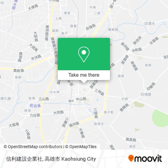 信利建設企業社 map