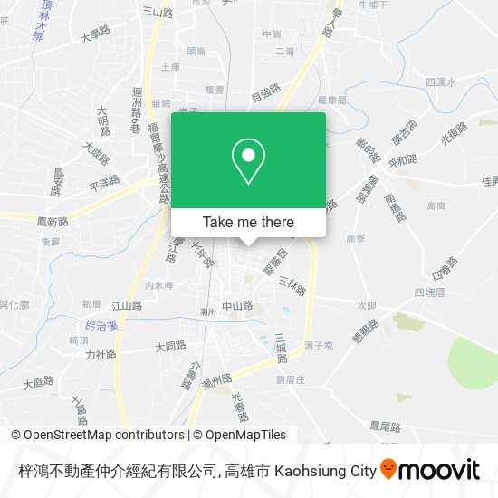 梓鴻不動產仲介經紀有限公司 map